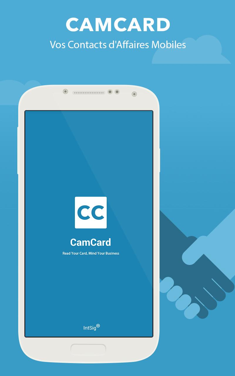 Android application CamCard - BCR (Western) screenshort