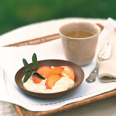 Old-Fashioned Tapioca with Sauteed Nectarines