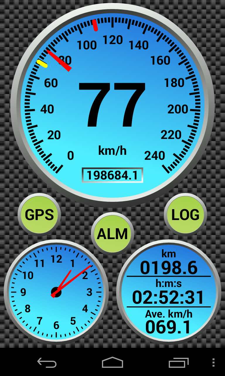 Android application DashMate: GPS Speedometer screenshort