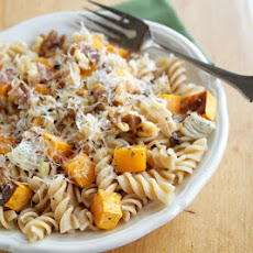 Butternut Squash, Parmesan, and Pasta