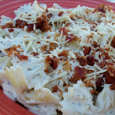 Bacon Bow Tie Pasta