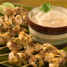 Chipotle-lime Chicken Skewers