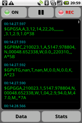 GPS Nmea Monitor