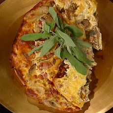 Wild Mushroom and Sausage Frittata
