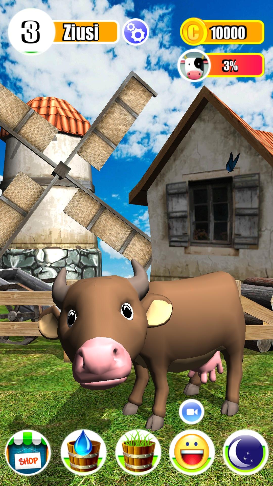 Android application Cow Farm screenshort