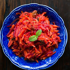 Moroccan Grated Carrot and Beet Salad