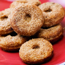 Baked Mini Gluten Free Vegan Vanilla Donuts