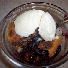 Lower-Cal Blackberry Cobbler