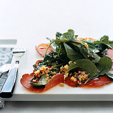 Bresaola Carpaccio with Gribiche Vinaigrette