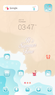 How to install summer time dodol theme 4.1 apk for bluestacks
