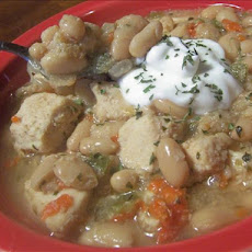 Amazing Crock Pot White Chili W/ Chicken