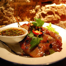 Plantain Stuffed Chicken With Tamarind Sauce