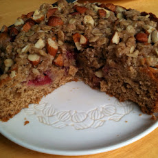 Strawberry Vanilla Coffee Cake