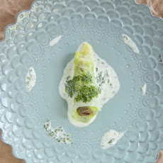Braised lamb in cabbage leaves