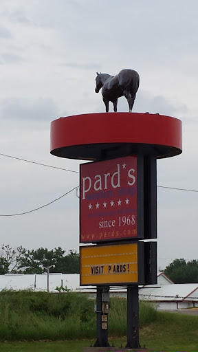 Pard's Western Store Horsey Sign