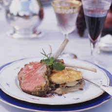 Mustard and Herb Crusted Rack of Lamb