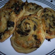 Spinach and Artichokes in Puff Pastry