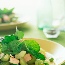 Asian Spinach and Grape Salad