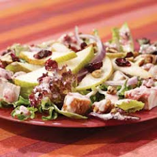 Blushing Cranberry & Pear Turkey Salad