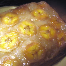 Upside-Down Banana Cake