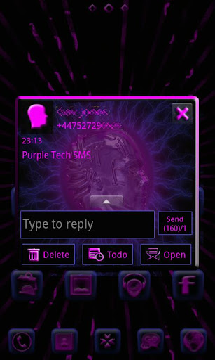 免費下載個人化APP|Purple Tech GO SMS Pro app開箱文|APP開箱王