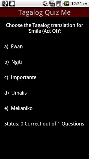 【免費教育App】Tagalog Quiz Me-APP點子