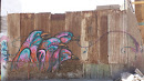 Grafiti Trineo De Aves