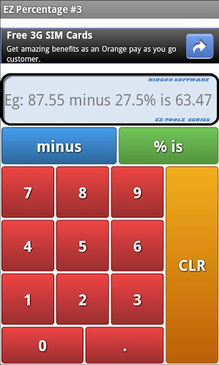 EZ Percentage 3 for Android