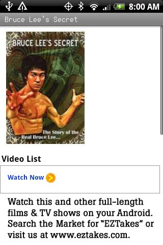 Bruce Lee's Secret Movie