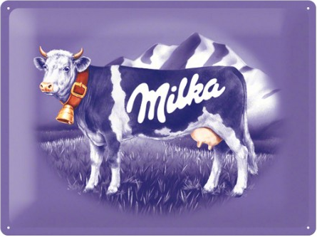 Milka vintage poster
