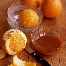 Oranges with Caramel Sauce