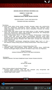 How to install UU Tindak Pidana Korupsi unlimited apk for bluestacks