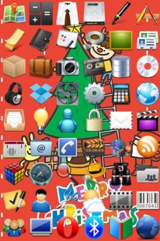 【免費個人化App】P714 Xmas Tree [SQTheme] ADW-APP點子