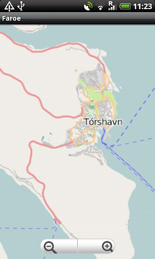 Faroe Islands Street Map