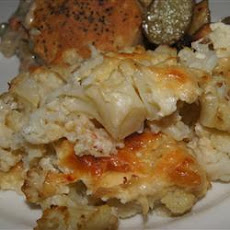 Cheesy Baked Cauliflower