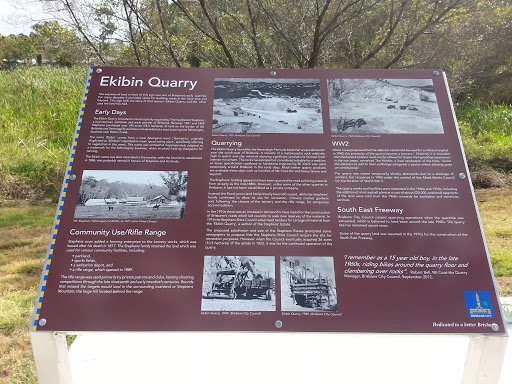 Ekibin Quarry Sign
