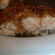 Roast Salmon With Balsamic Vinegar