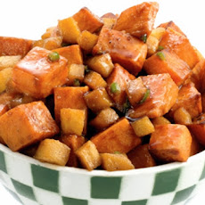 Yams with Spiced Sorghum Butter