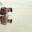 My Princess by Donald Jusa - Babies & Children Children Candids ( girls, reflection, jogjakarta, candids, indonesia, aurelxavieraaldina, children, beach, cute, nikon )