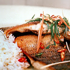 Striped Bass with Ginger-Lime Sauce