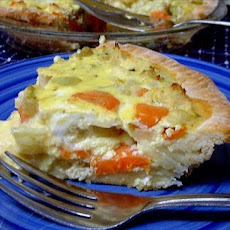 Chicken Vegetable Quiche