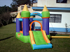 Castillo Inflable Y Maquina De Algodon De Azucar