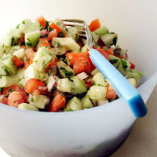 Tomato and Cucumber Salad