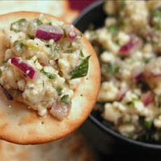 Blue Cheese Columbine Dip