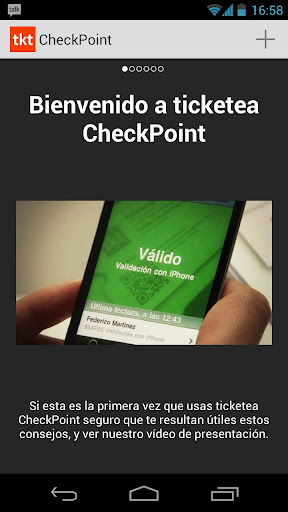 ticketea CheckPoint