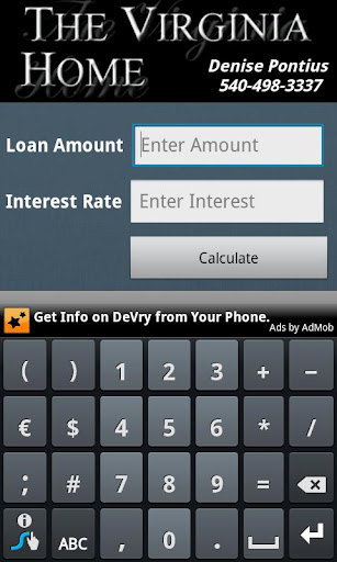 Loan Calculator Denise