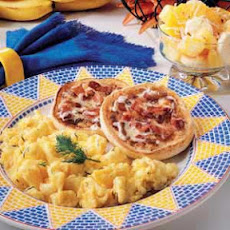 English Muffins with Bacon Butter Recipe