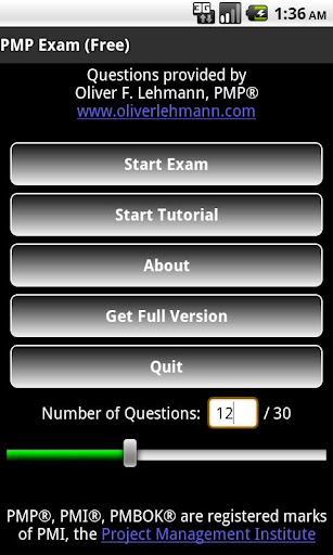 【免費教育App】PMP Exam Free - Oliver Lehmann-APP點子