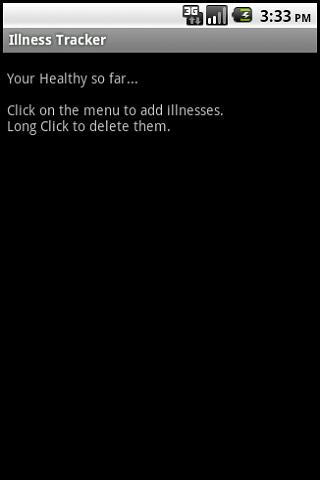 Illness Tracker