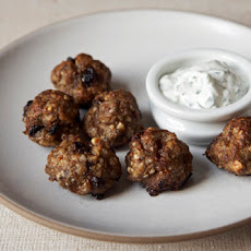 Lamb Meatballs with Yogurt Sauce